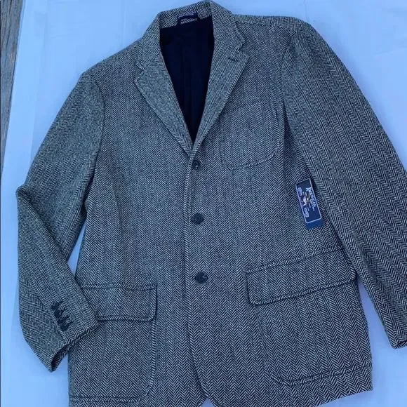 New American Living wool men's suit jacket size Lg